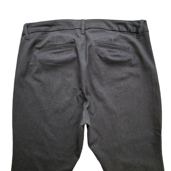 Old Navy Women's Pixie Slim Pockets Pants • Plus Size 18 • Dark Heather Grey - Picture 7 of 10